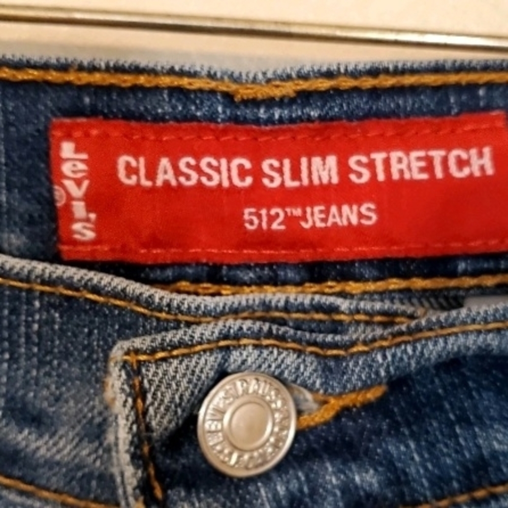 Levi's 512 Classic Slim Stretch Jeans -Women' Size 4 Tapered